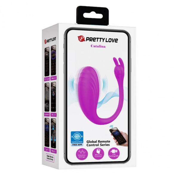 Pretty Love - Catalina Invisible Wearable Vibrators (Smart APP Model - Chargeable) Pretty Love - Catalina Invisible Wearable Vibrators (Smart APP Model - Chargeable)